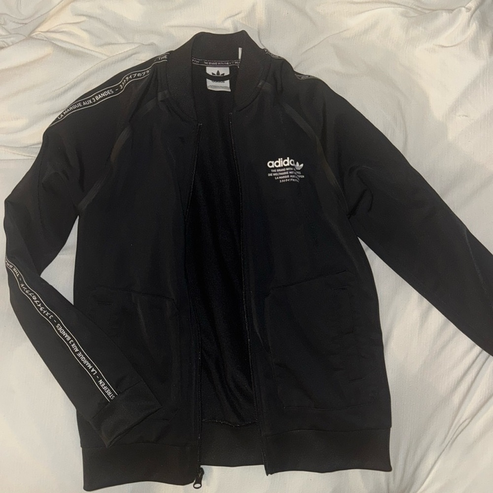 Adidas jacket.